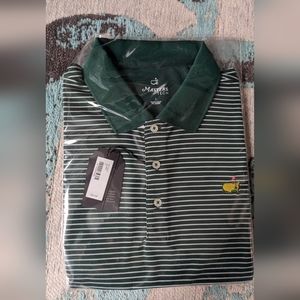 Brand new Masters Golf shirt NWT green, large, hard to find!